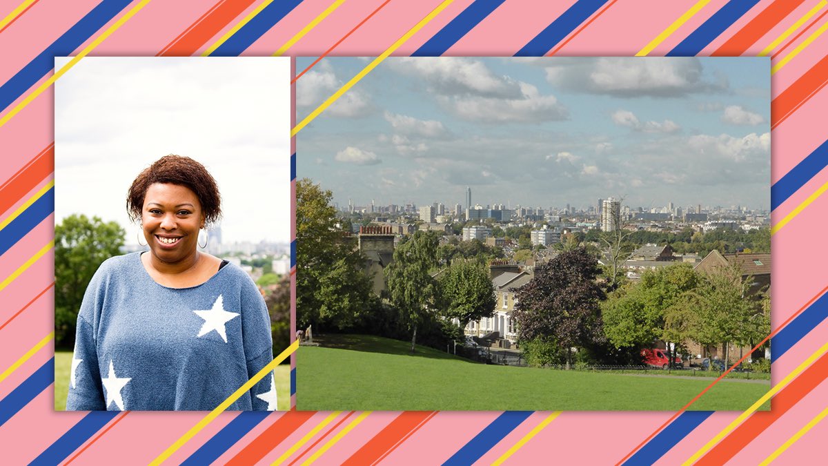 Nat: “One of my favourite places is Telegraph Hill, it’s got incredible views of London &amp; is a great place to unwind. I’m looking forward to everybody getting out, being together &amp; having wonderful art on the streets, in public spaces &amp; hidden places.” 

Join in, tag #MyLewisham