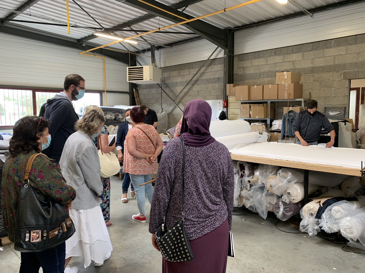 Visite de l’entreprise FanyStyle ce matin. Très intéressant. On sent bien la passion dans les propos de <a href="/fany_ruin/">Fany RUIN</a>. Merci pour la visite et le résumé de votre histoire.