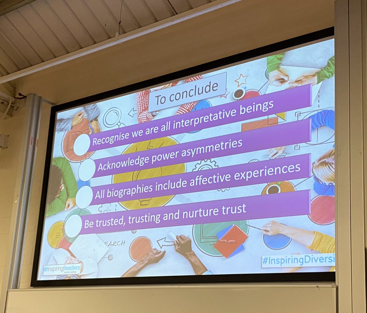 SCITTman_'s tweet photo. Conclusions from a thought provoking keynote speech by @C_Birkenshaw #inspiringdiversity #ILSCITT @ILSCITT #EDI https://t.co/9kxKJOkt13