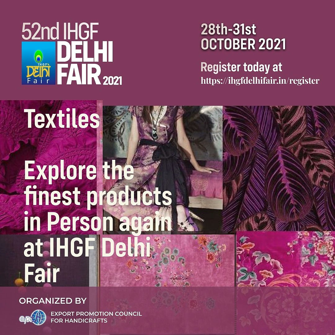 epchindia's tweet image. #Design is a series of creative choices. 

It's a collaborative effort, an #evolutionaryprocess.People believe #cotton is best, but we've brought together new #fabrics that will change your #lifestyle.

Join Us at IHGF Delhi Fair from 28-31st October ihgfdelhifair.in/register