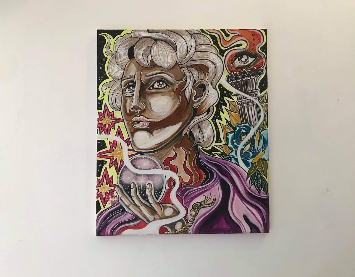 pranksy's tweet photo. GIVEAWAY: 
It's important to try and support new artists entering the space, but if you RT the quoted tweet and follow @ADreamDawns you'll be entered into a draw to win 1 of 3 @worldofwomennft.

Draw entry will end in just under 24 hours, with winner announced over the weekend. https://t.co/z5l21sHlBa