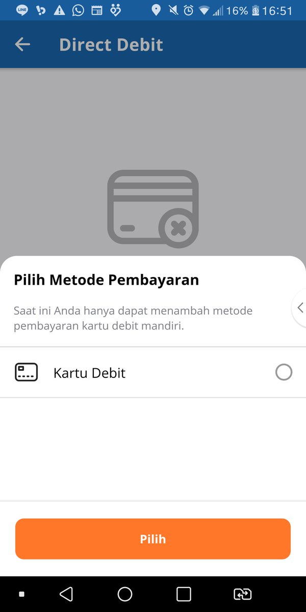 Ini seriusan KAI Access sekarang cuma bisa bayar pake debit mandiri?? <a href="/KAI121/">Kereta Api Indonesia</a>