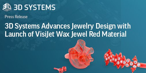 3dsystems's tweet photo. Today, we’re pleased to introduce our latest innovation transforming the art of jewelry production, VisiJet Wax Jewel Red.
Read the full release: https://t.co/e56L3BMeLV
Check out VisiJet Wax Jewel Red now: https://t.co/cxzqejUtUP
#3Dprinting #jewelry #designforadditive https://t.co/LQT8adWxOI