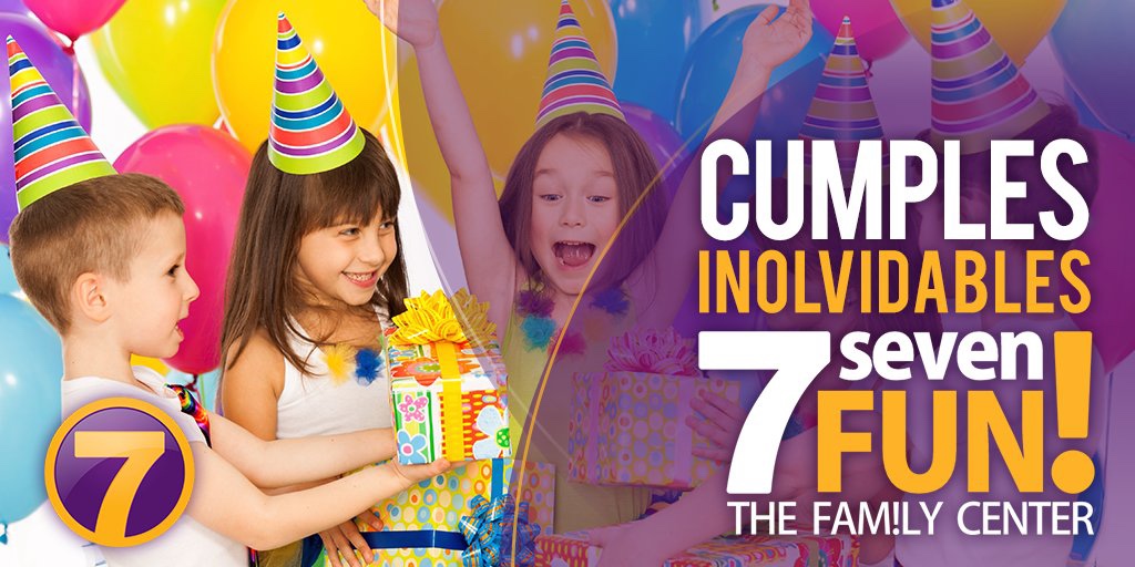 🎉 Los cumples en 7Fun incluyen hasta 3 hs de diversión en nuestras instalaciones y merienda 🍰
⁣
Alcalá de Henares <a href="/QuadernillosPC/">Quadernillos</a> 
📲 911 34 43 41⁣
Barcelona <a href="/SOMMultiespai/">SOM Multiespai</a> 
📲 932 53 90 14⁣
Zaragoza <a href="/puertovenecia/">Puerto Venecia</a> 
📲 976 93 07 95
Cornellà <a href="/llobregatcentre/">llobregatcentre</a> 
📲 937 90 00 37