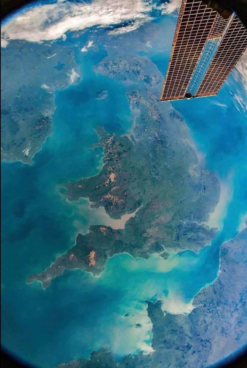 The United Kingdom seen from the ISS,