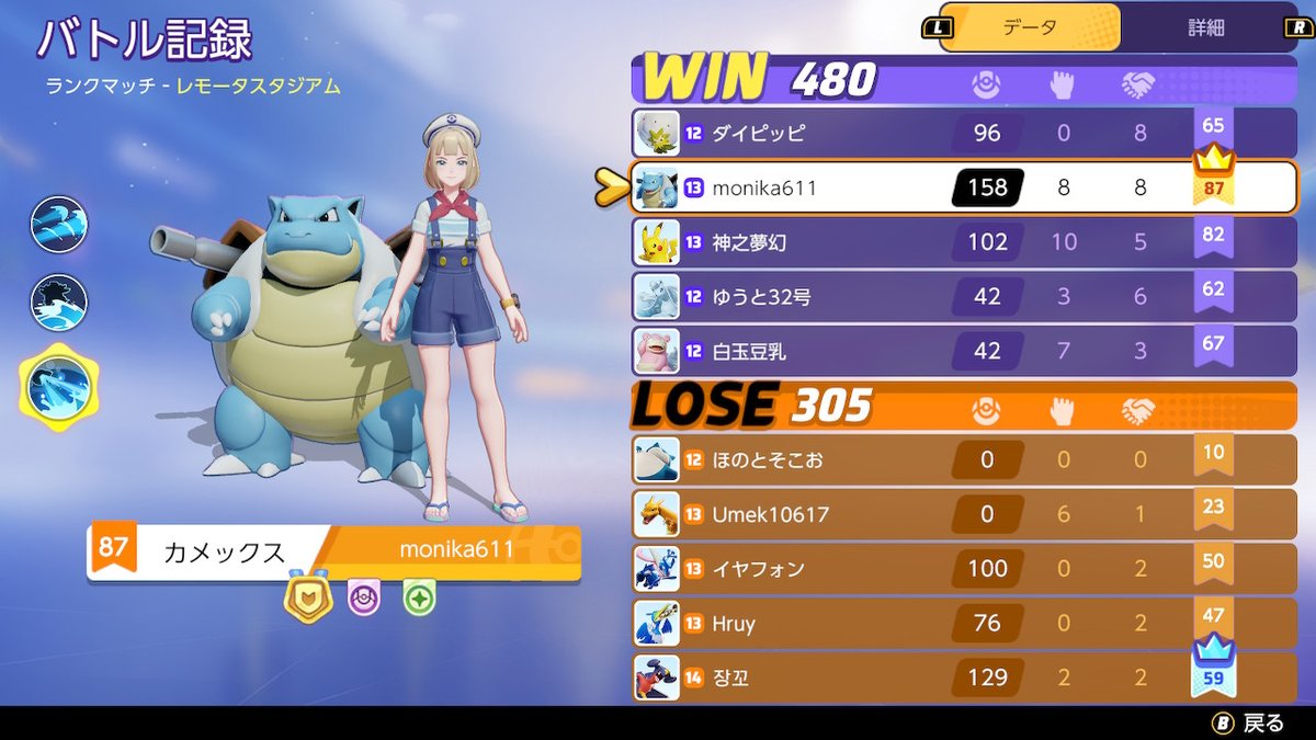 モニカ V Twitter 亀なかなか楽しい ポケモンユナイト Nintendoswitch