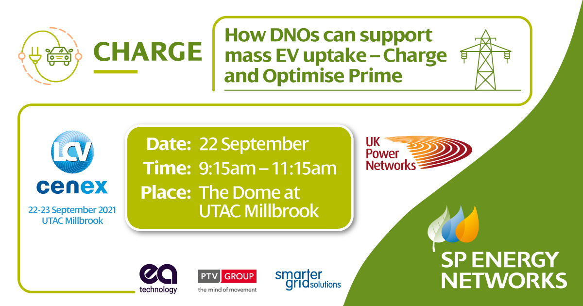 eatechnology's tweet photo. The Charge Project will be hosting a workshop at the @lcv_event on 22nd September at @millbrookvenues.

If you would like to attend, please register for the Cenex-LCV event here: https://t.co/tLK8tadaZj

#ChargeProject #OptimisePrime #LCV2021 #EVs
@SPEnergyNetwork https://t.co/xqTci8HrbI