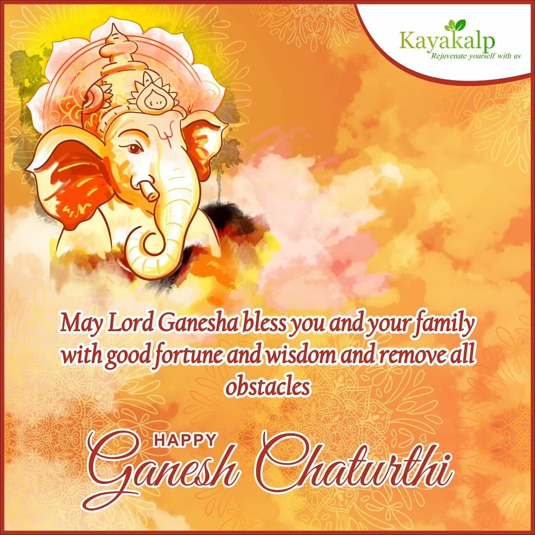 May lord Ganesha bless you and your family with good fortune and wisdom and remove all obstacles
#happyganeshchaturthi #happyday #happydayhappylife #LordGanesha
