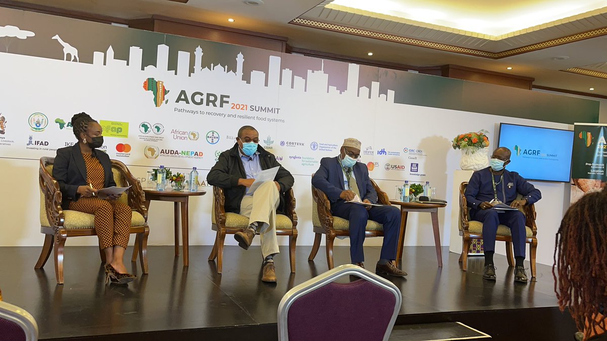 We must be intentional, bold and relentless in transformation of our food systems. Our smallholder farmers are central to this and we continue to work to build and support them. #AGRF2021 #FoodSystems #big4agenda
