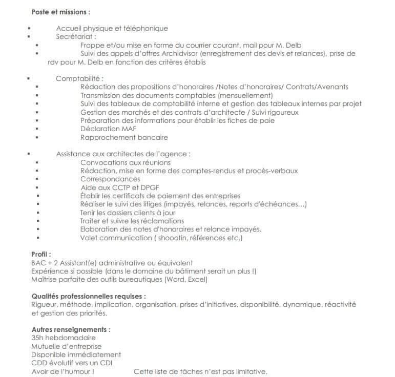OFFRE D'EMPLOI JOD Architecture.
Allez hop, on fait tourner et on envoie son CV 
jod.architecture [at] gmail.com