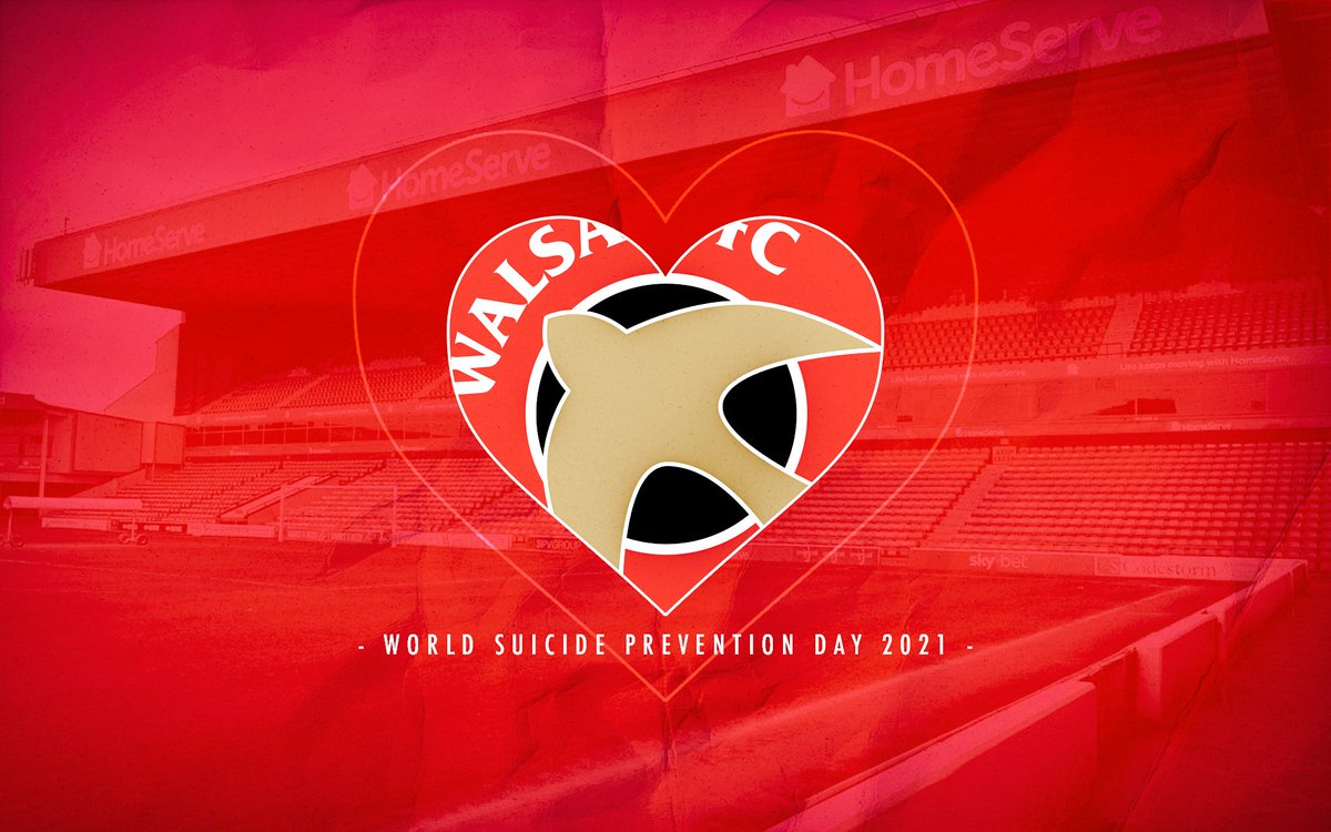 Today is #WorldSuicidePreventionDay &amp; as a club we want our supporters to share a ❤️

To those who are struggling, remember that #ItsOkayToNotBeOkay 

If you do one thing today, check in on a loved one to see how they're doing because the small things can make a difference