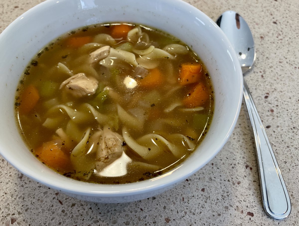 Instant Pot “Flavour Bomb” Leftover Chicken Soup