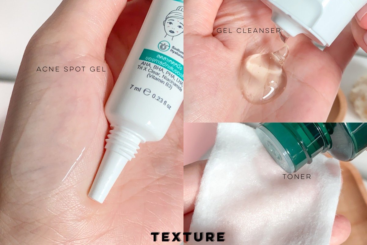 Nananblogblog's tweet photo. 3 สหายปราบสิว Beauty Buffet Acne Clear มีเจลล้างหน้า โทนเนอร์และตัวเด็ดไม่ควรพลาดคือเจลแต้มสิว มีส่วนผสมหลักจากไตรเอ็กซ์เคลียร์ลดการเกิดสิว AHA/BHA ช่วยผลัดเซลล์ผิวเก่ารอยดำจางไวขึ้น ซื้อได้แล้วที่ Eveandboy หน้าร้านและทางออนไลน์ รวมถึงร้านชั้นนำใกล้บ้านน้า
#เคลียร์ครบจบเรื่องสิว https://t.co/dO7qGIwjng