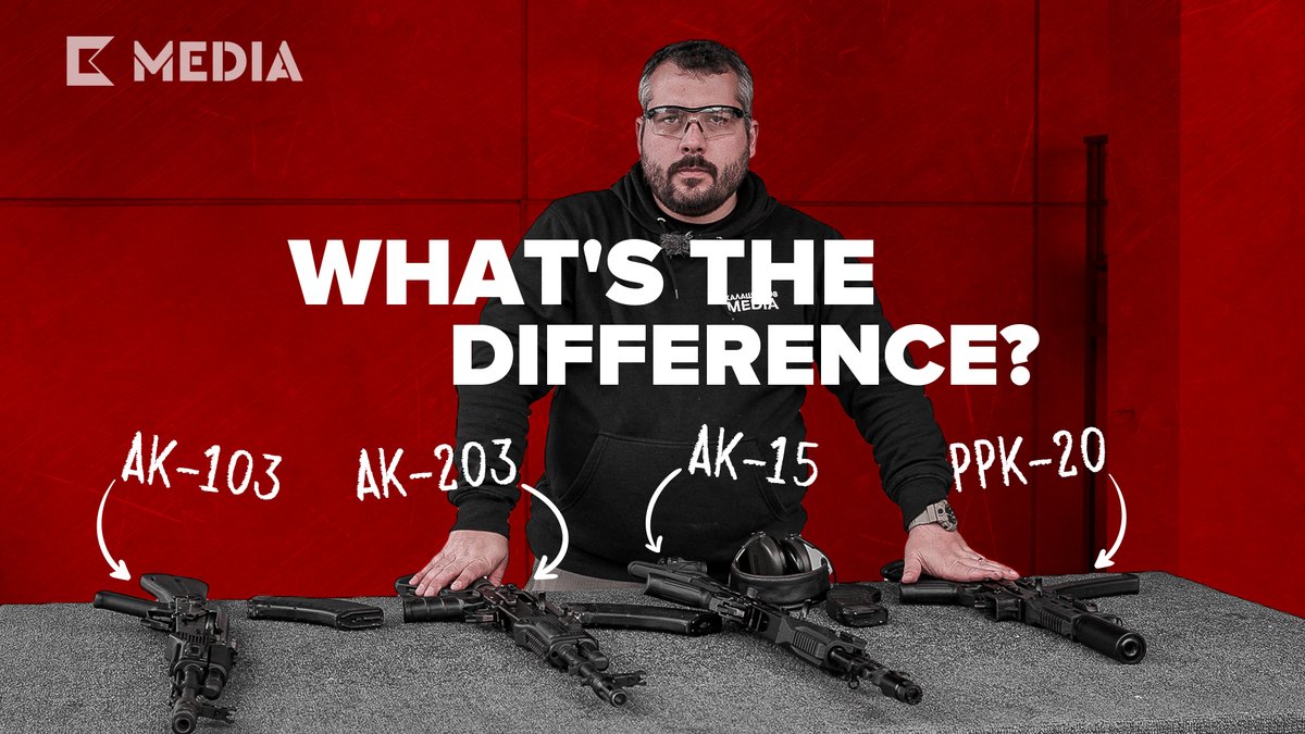 KalashnikovNews's tweet photo. What are the differences between #Russian #Kalashnikov AK-103, AK-203, #AK-15 and PPK-20 submachine gun? Here's the answer: https://t.co/hn5cQf81KC https://t.co/NoF6KIpdJG
