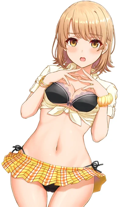 頼まれて渋々アメスクを着てくれるまんざらでもないいろはす
「先輩こういうの好きなんですね、へー
…ちょっとガチな目で見ないでくださいよ照れくさいじゃないですか
似合ってる? まあ、自分でもいいセン行ってるんじゃないかって着てみてちょっと思いましたけど、ちょっとだけ 