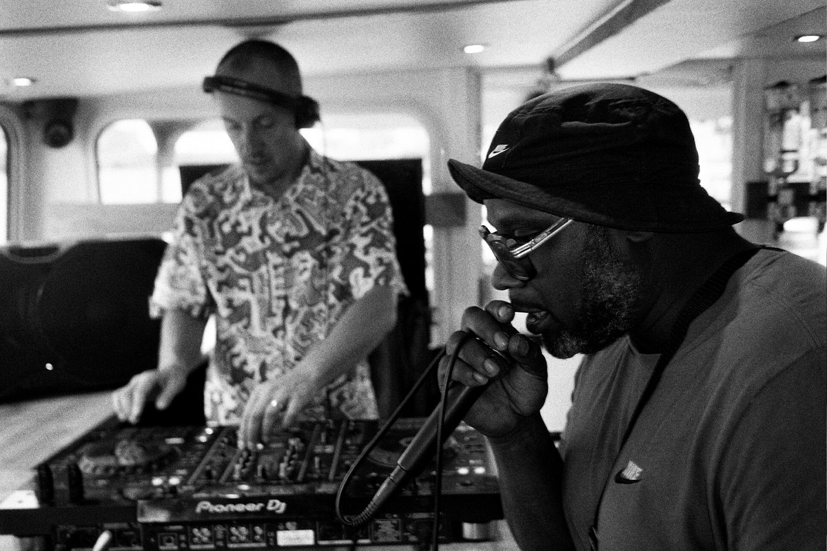 36 black &amp; white images from the 90 Olympus Mju ii taken on <a href="/UncleDugs/">Uncle Dugs</a>' 94 #rcff boat party and Vibena Behind the bookcase. What memories. I’ve posted the full set to the #RCFF facebook group.