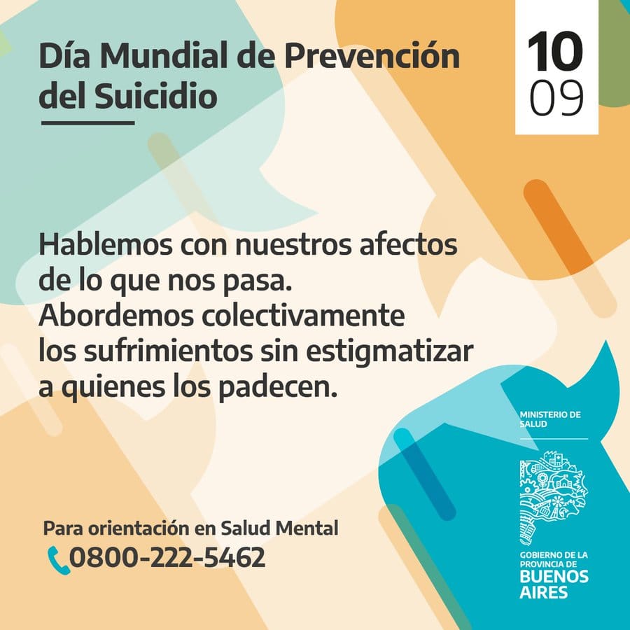 Un abordaje integral de la salud mental promueve el bienestar de las personas posibilitando anhelos, deseos y proyectos. El Estado te escucha y acompaña. #Hablemos #RompamosTabues 

<a href="/BAProvincia/">Gobierno PBA</a>
<a href="/julietacalmels/">Julieta Calmels</a>
