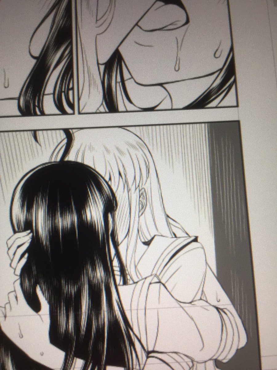 液タブの練習したくて、ツイッター版なのにペン入れちゃいました。明日くらいに完成かな〜。時間があれば。 