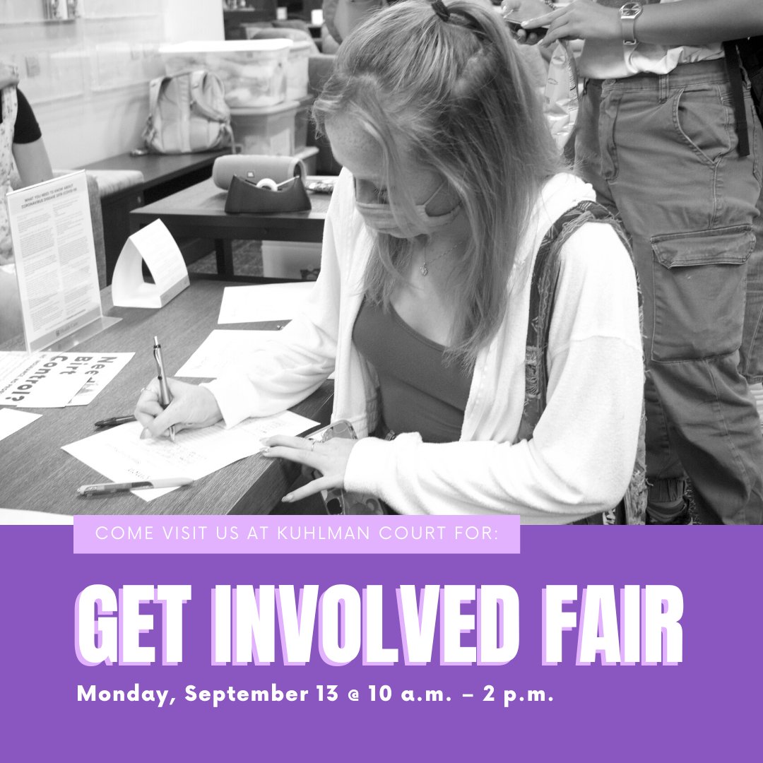 WIM isn’t just for women in the journalism school – we are a space for women in all media-related studies! If you haven’t had a chance to meet us yet, come say hello this Monday at Mizzou’s annual Get Involved Fair. We’ll be at Kuhlman Court from 10 a.m. to 2 p.m.!