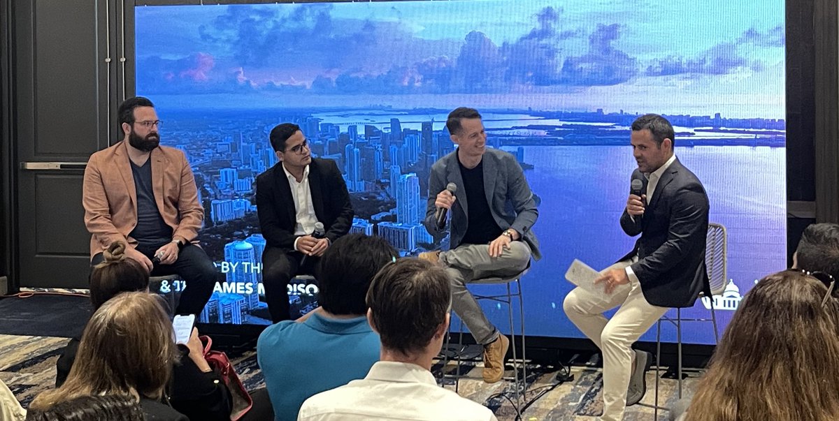 FLInternetTV's tweet photo. Thank you @millennialdebt & @JmsMadisonInst for hosting the Stewardship series this past week. It was great to see and hear from policy makes & industry experts on the impacts of debt, what responsible fiscal policy looks like & the importance of term limits. ๐๐ป #ConnectFL https://t.co/I6jlIbuqb5