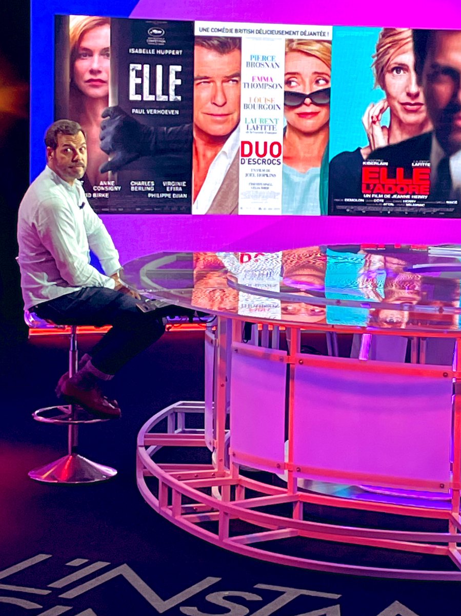 FranckNesme's tweet photo. Laurent Lafitte dans #LInstantCinePlus ce soir 20h en clair sur CINÉ+ et en replay sur MyCanal @pierrezeni @mycineplus @myCANAL #Cinema #CinePlus #LaurentLafitte #EllelAdore #Elle #DuodEscrocs #EnsemblecEstTrop #LOrigineDuMonde https://t.co/51SkhDHeqN