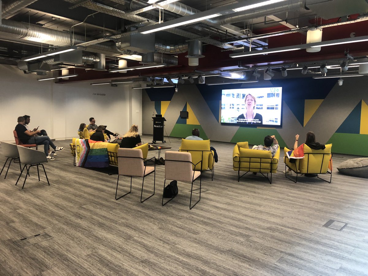 So proud to be here in person with the incredible #NHS team and colleagues from <a href="/MicrosoftUK/">Microsoft UK</a> celebrating #NHSPride #NHSVirtualPride. Amazing work done by the whole organisation. @GinnyLemon69 great hosting!!