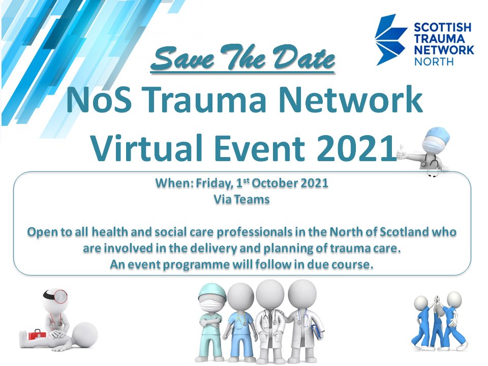 🌟 NoS Trauma Network Annual (Virtual) Event🌟
✍️Registration is open!
🗓️ Friday 1st October 
Please register your interest here: 
eventbrite.co.uk/e/nos-trauma-n… 

<a href="/NHSG_AcuteMed/">NHSG AcuteMed</a> <a href="/NHSGrampian/">NHS Grampian</a> <a href="/NHSWI/">NHS Western Isles</a> <a href="/NHSHighland/">NHS Highland</a> <a href="/RaigmoreICU/">Highland Critical Care</a> <a href="/NHS_Shetland/">NHSShetland</a> <a href="/NHSOrkney/">NHS Orkney</a> <a href="/NoS_MTC/">NoS Major Trauma Centre</a>  <a href="/TraumaSas/">SAS Major Trauma</a> <a href="/ScotAirAmb/">SCAA</a>