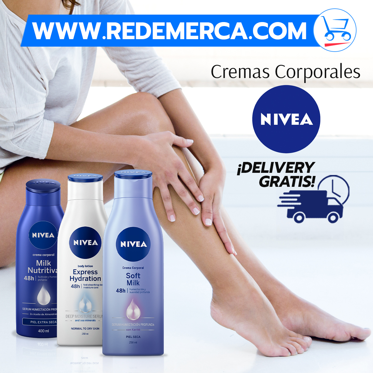 redemerca's tweet photo. Consigue en https://t.co/Q9GtlR0B4h Cremas Corporales con hidratación espress que dura 48 horas, absorbe en segundos, hidrata por horas

#ciudadguayana #cuarentena #puertoordazactivo #venezolanosenelextrajero
#venezuela #venezolanosenelmundo #venezolanosenchile https://t.co/S55Ithg79o