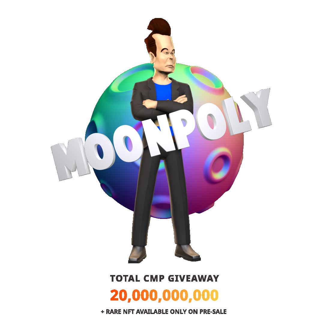 HUGE MOONPOLY AIRDROP!
TOTAL CMP GIVEAWAY 
1000 WINNERS
20,000,000,000 ~ 30$ per Winner 
100 NFTS  ~ 250$ Worth EACH! 

DxSale September 15, 2021
Whitelist Telegram: t.me/moonpoly

JOIN AIRDROP:
sweepwidget.com/view/32934-ron…