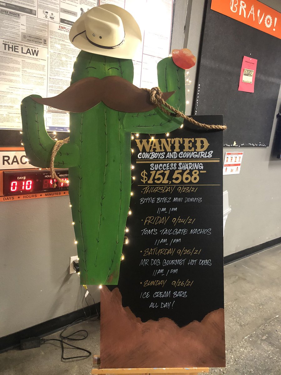 Whittier Home Depot is ready to PARTY!! Wild Wild West style 🌵🏜