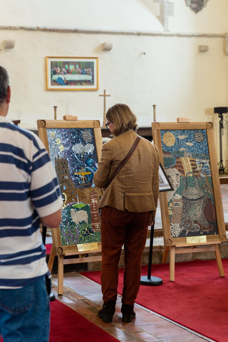5thContinent's tweet image. Our Marsh Mosaics are now being exhibited in the historic churches! It's the perfect weekend to go and see them, as all of the churches will be open tomorrow for the Friends of Kent Churches Ride &amp;amp; Stride (with the exception of St Mary ITM). For info see shorturl.at/mMR48