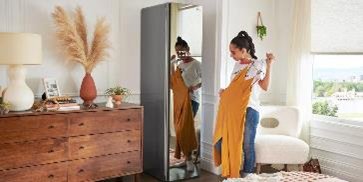 LGLindseyP's tweet photo. Need a reason to wear *that* dress? 
It’s Fashion Week. Steam, then show it off — even if it’s an at-home catwalk. #LGStyler #NYFW @LGUS #LGUS #LGFam @lgmikeburton @LGBBrownNE https://t.co/pGTzL2VLoT