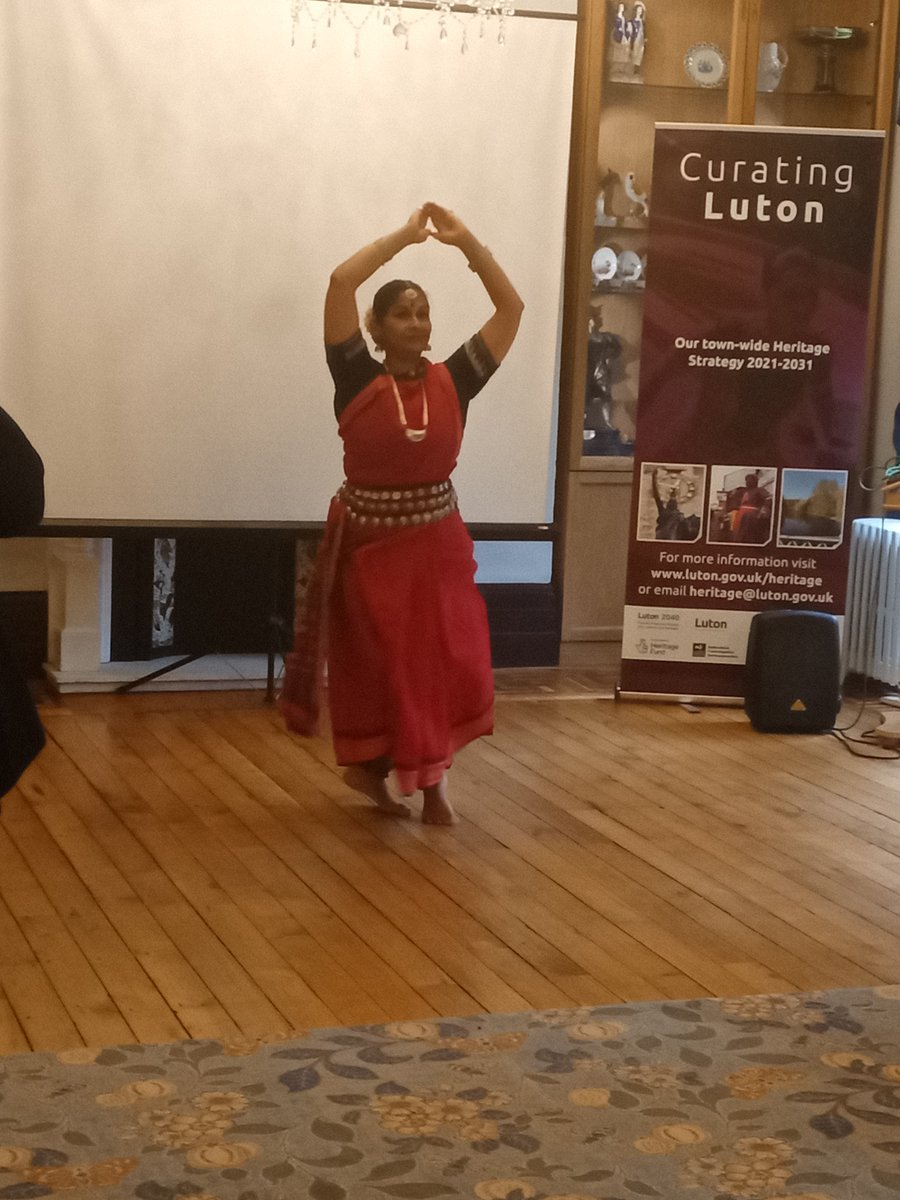 We were excited to host the launch of Luton Borough Council’s town-wide Heritage Strategy 2021-31 today at @WardownHouse 

The launch was topped off with a stunning performance of Odissi dance by Ananda Arts of Bedford. @odissiananda  @lutoncouncil