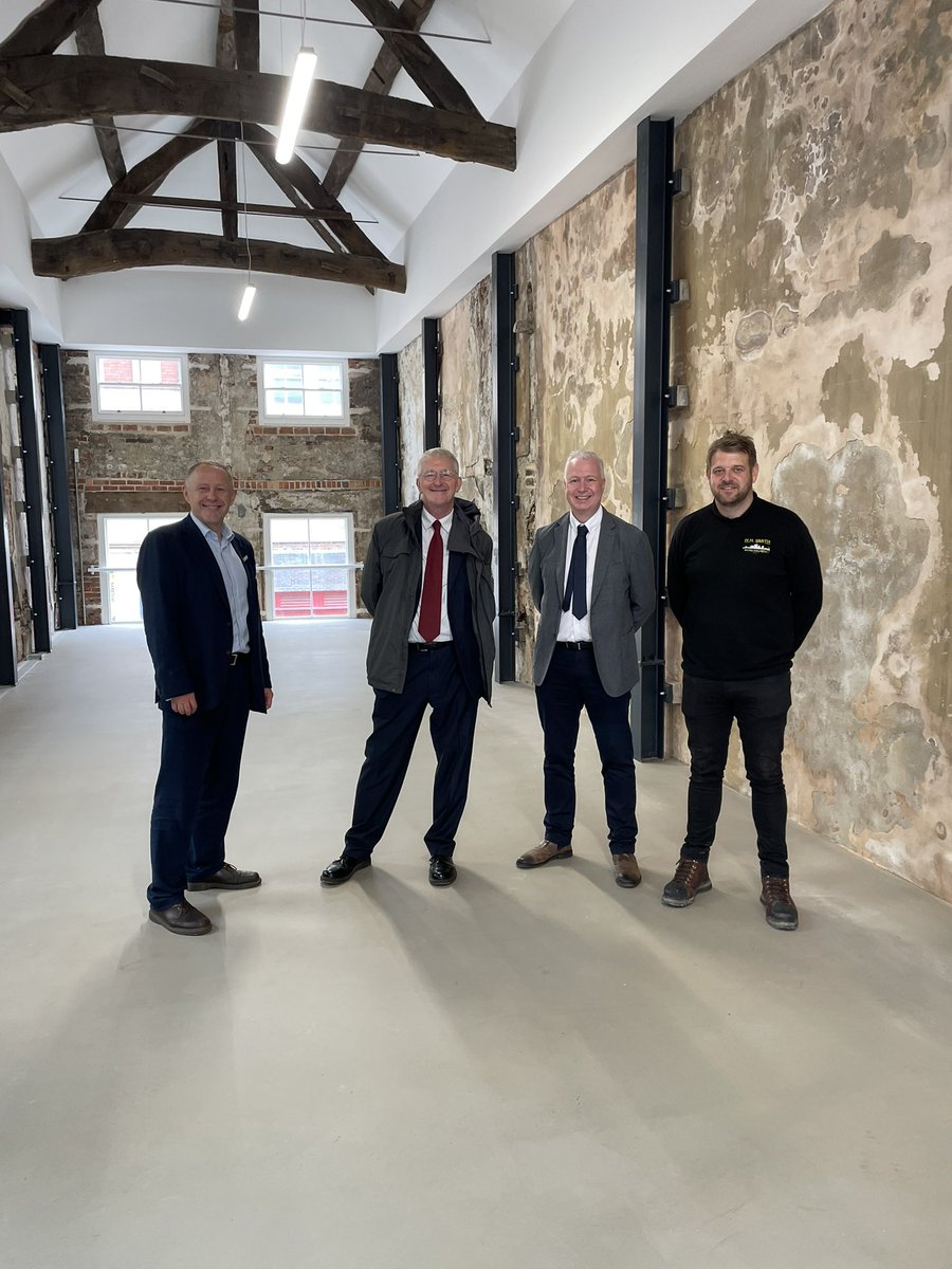 First look inside the resurrected First White Cloth Hall on Kirkgate which was originally built in 1711. It really is very impressive.  Congratulations to <a href="/HistoricEngland/">Historic England</a> <a href="/RushbondPLC/">Rushbond</a> <a href="/LeedsCC_News/">Leeds Council News</a> <a href="/LeedsCivicTrust/">Leeds Civic Trust</a> and the builders H H Smith.