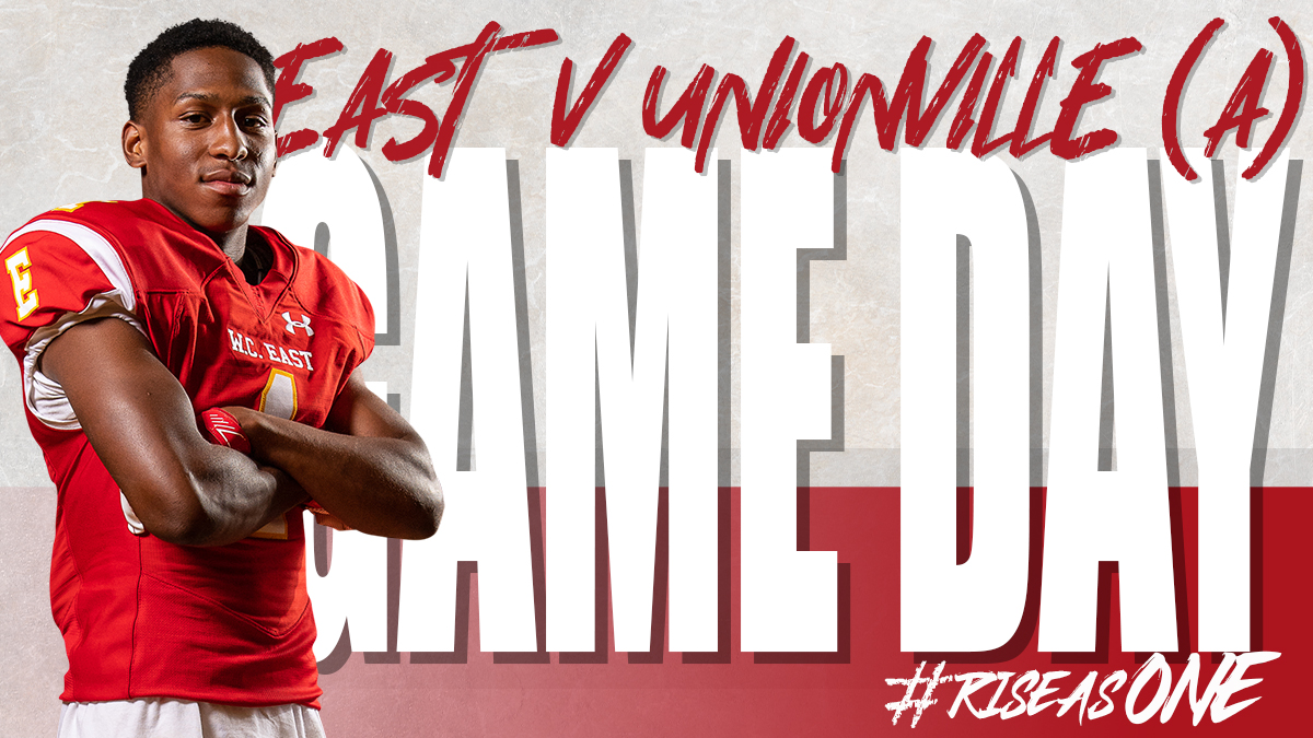 🔴🟡VIKING 🏈FANS🟡🔴

vs. <a href="/HailUnionville/">Unionville Football</a> 
⏰7:05pm 
Unis: ⚪️on 🔴

<a href="/WCE_Students/">EAST STUDENT SECTION</a> and <a href="/EHSvikingband/">WCEHS Viking Band</a> can't wait to hear you tonight. Loud and proud!

#vikingpride #riseasONE 

<a href="/WCEVikings/">WC East Athletics</a> <a href="/KatherineAzar/">Katherine Azar</a> <a href="/FugettFootball/">Fugett Cougars Football 2023</a>