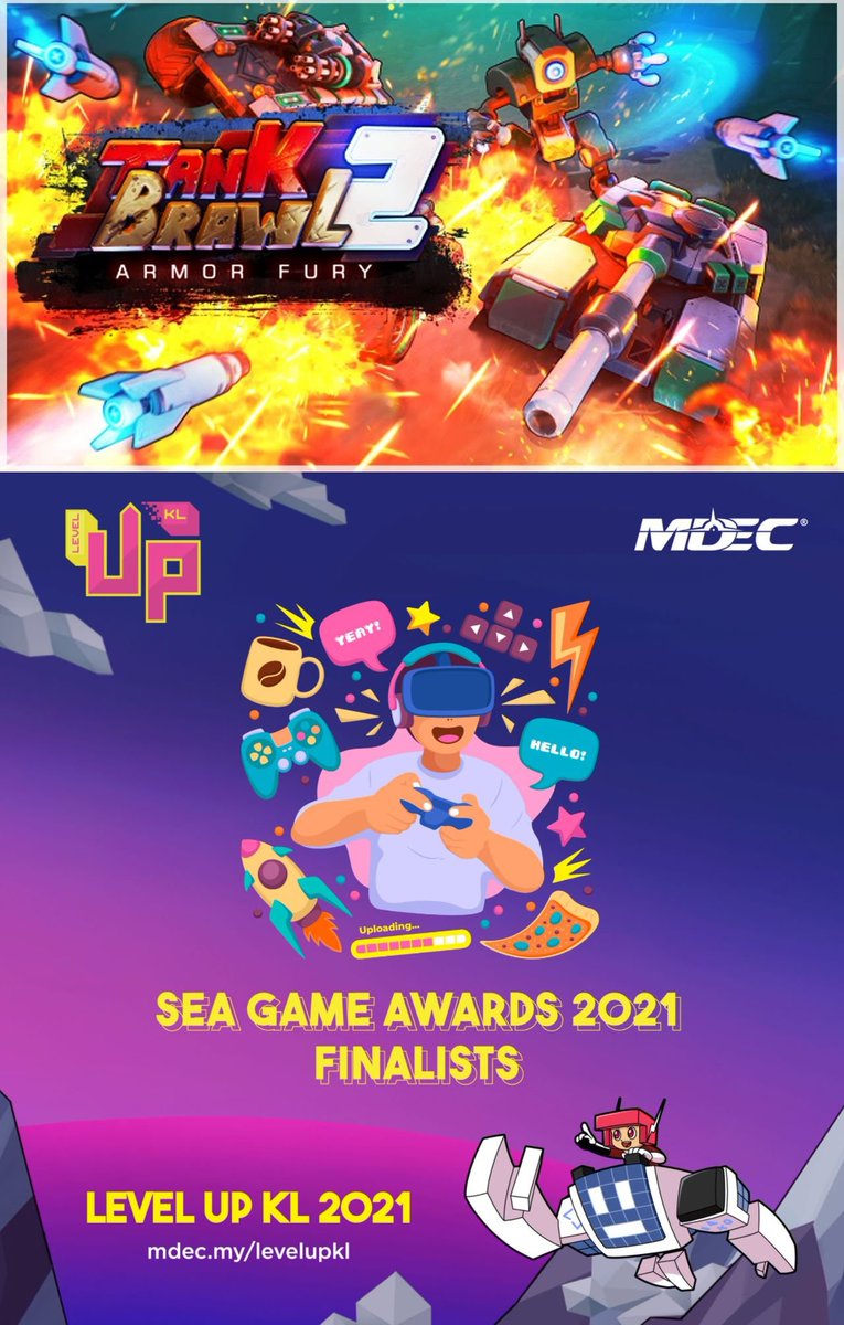 PhungGames's tweet photo. Great News! my TankBrawl2 game has been selected into finalist of SeaGameAwards 2021 ! 
https://t.co/jyeGXPGJ9z

tankbrawl2 -> https://t.co/tImcQbVeek https://t.co/mekgnbdgnS