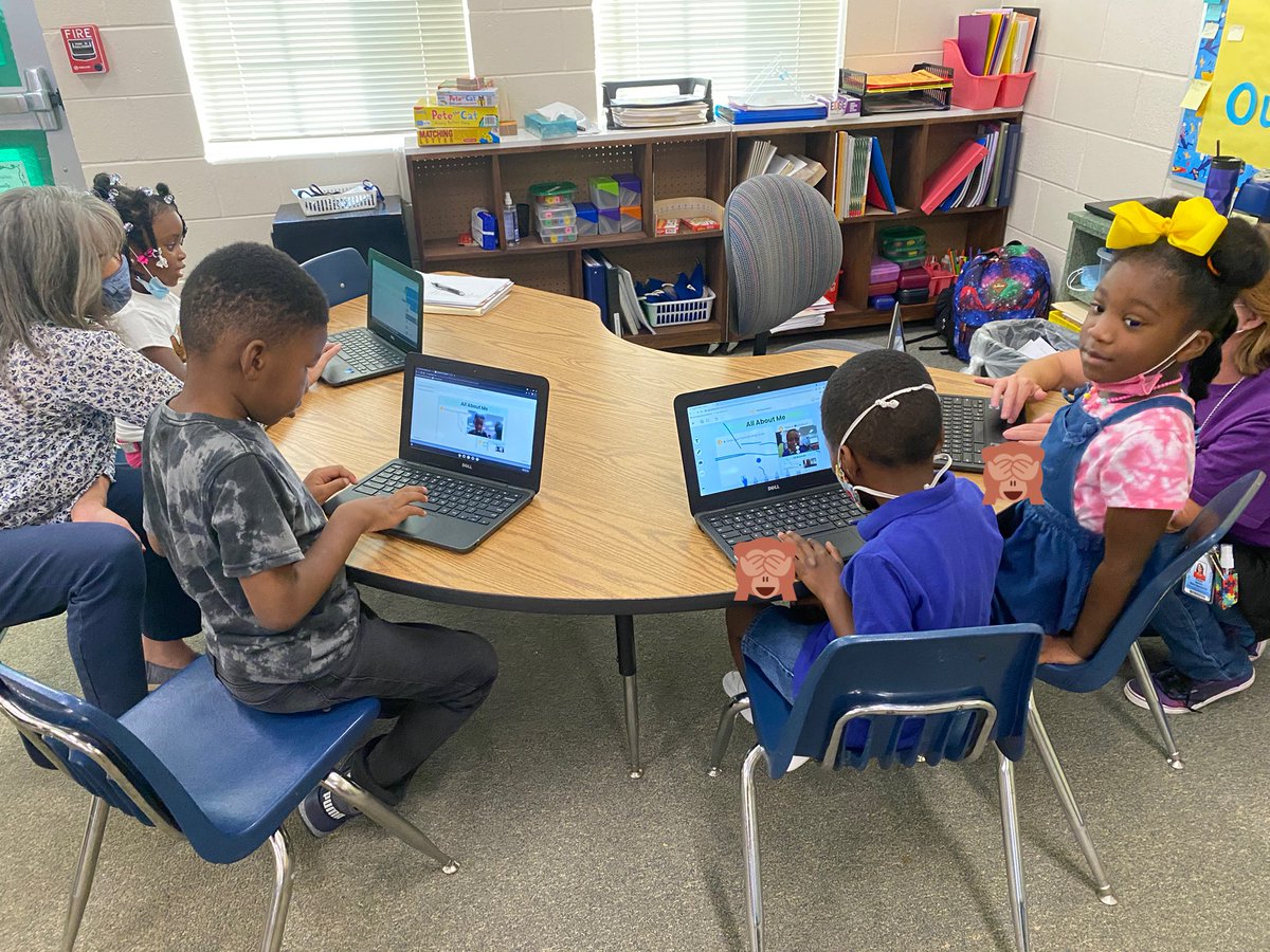 Wow! Wow! Mrs. Barnhill <a href="/SueClevelandES/">Sue Cleveland Elementary</a> allowed me to join her #multicat class today. We introduced <a href="/Seesaw/">Seesaw</a> and the kids did not disappoint! High expectations matter! They drew a picture, took a selfie, and recorded their voices. #edtech #kindergarten #firstgrade #secondgrade