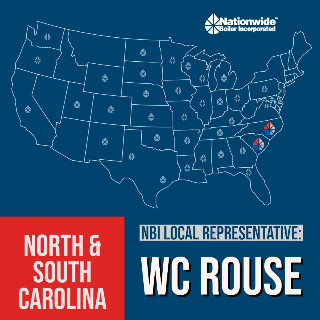 SteamNow's tweet photo. WC Rouse is the local Nationwide Boiler representative for the Carolinas. Find out who your local NBI representative is: https://t.co/GciCViJwOu
#rentalboilers #mobileboilers #emergencyboilers #efficiency #northcarolina #southcarolina #nbirepresentatives https://t.co/DwIP2C7F65