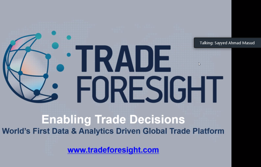 startupdotpk's tweet photo. Presenting now, Urooj, The Co-founder of Trade Foresight
A one-stop inclusive Global Trade Platform in Pakistan that helps businesses and institutions make smart trade strategies, policies and decisions.
#GoWomenPK #WomenEmpowerment 
@usembislamabad @TIE_Islamabad @Sayyed https://t.co/A8Vk2SL6rv