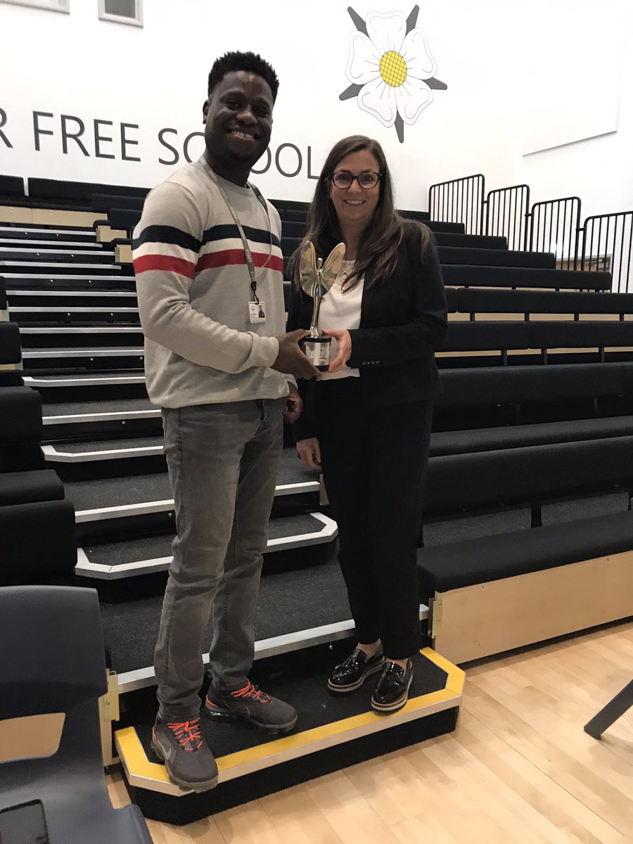 Delighted to welcome <a href="/Hezron_Brown/">Hezron Brown</a> to <a href="/jtfreeschool/">JT Free School</a> today to speak to students. Amazing to hear his story - great way to inspire our young people to make positive choices. #motivation #succeedandthrive