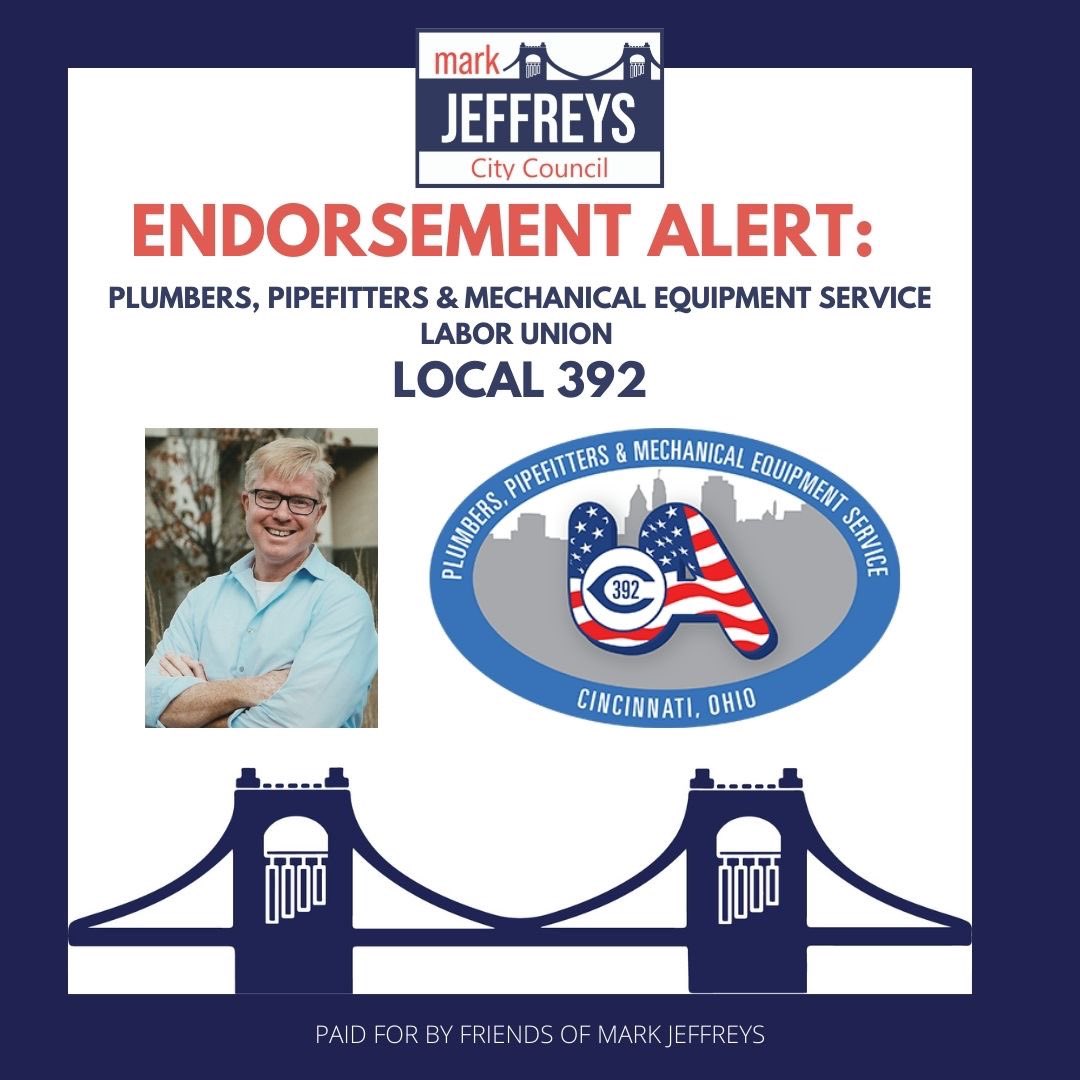 jeffreysms's tweet photo. Endorsement Alert:
I am pleased to announce that I have earned the endorsement of the Plumbers Pipefitters & Mechanical Equipment Service Local 392. Like many, a union was my path into the middle class. We need more of the good paying jobs that #local392 trains & fights for. https://t.co/UIsTZfakFU