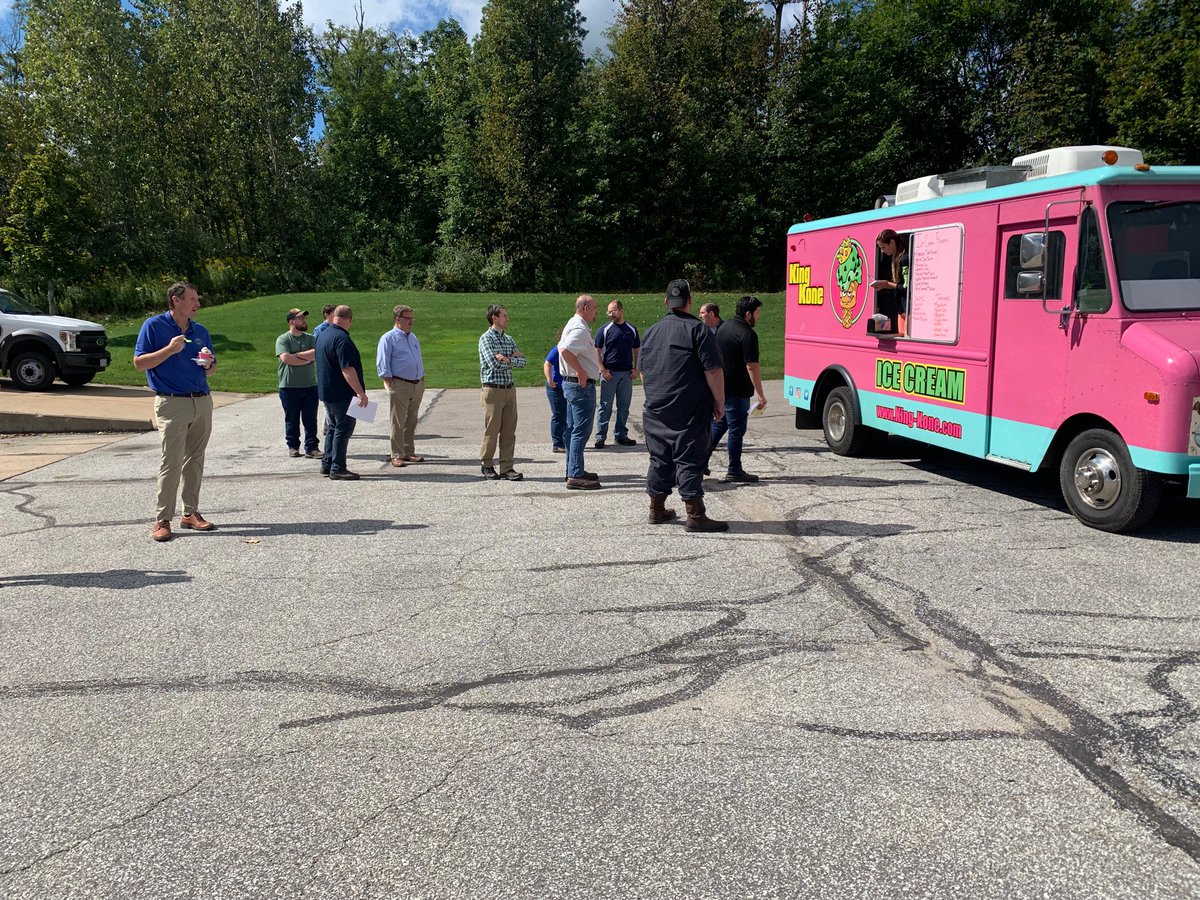 It’s always a good day when the <a href="/ChardonKingKone/">King Kone</a> truck pulls into your parking lot! ☀️🍦