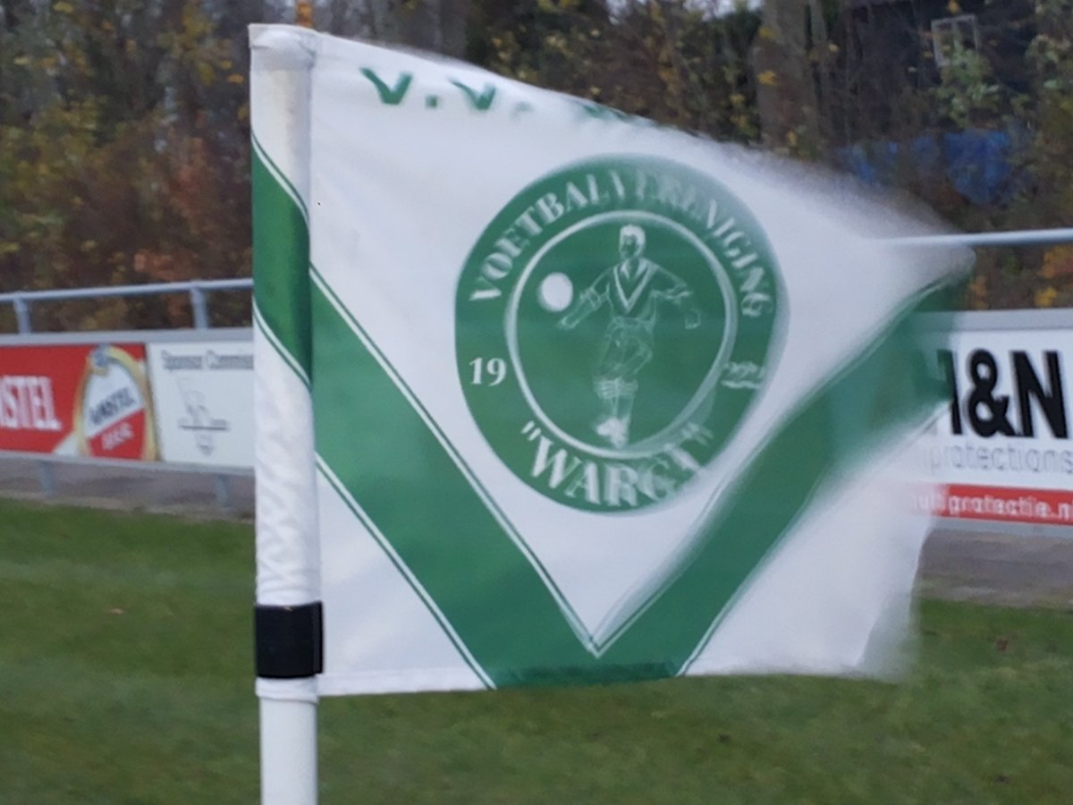 Wedstrijden zaterdag in Wergea. WargaWWS JO 9-1 - Oosterlittens JO 9-1, WargaWWS JO 8-1 - Blauw Wit'34 JO 8, WargaWWS JO 12 - Zeerobben JO 12-2 en om 10.30 uur bekert WargaWWS JO 17-2 tegen FVC JO 12-2. De wedstrijden dit weekend van Warga 4 en de dames gaan niet door.