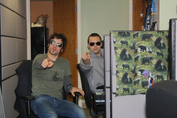 MarkBrezinski's tweet photo. oh hey, I got verified! To celebrate, here's some pics from over a decade ago, of me &amp; some of my most beloved cohorts, trying our very best to make good content online. https://t.co/OkKQWnP0ZR