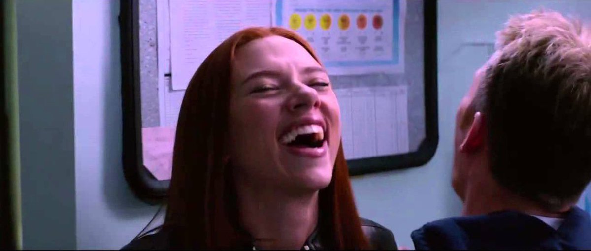 miss_LulaMae's tweet image. Chris Evans and Scarlett Johansson 24/7 when they're working together