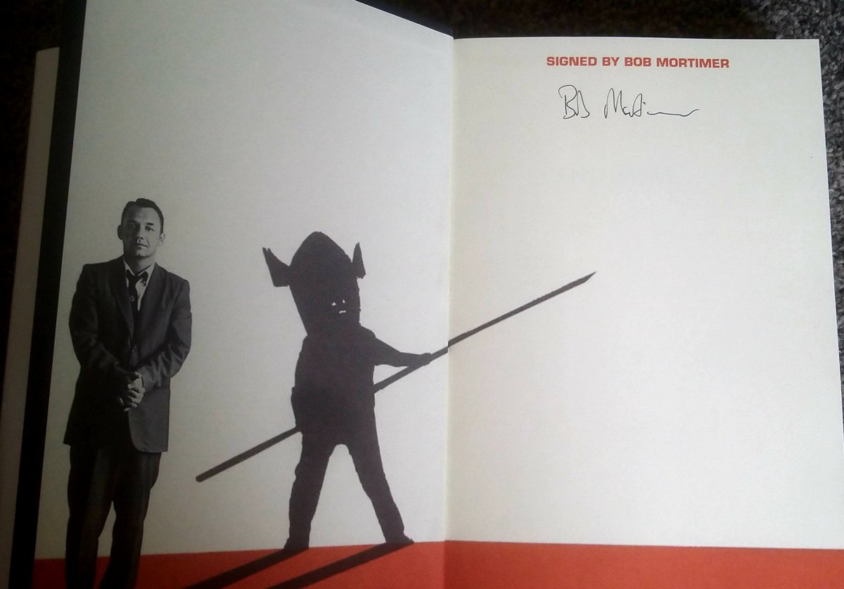 Biggreenbooks's tweet image. So, these have arrived. 

Signed copies of And Away... by @RealBobMortimer. 

I'll be packing them up all this weekend for the lucky people who pre-ordered them &amp;amp; posting them on Monday. 

Doesn't Bob have a lovely signature?