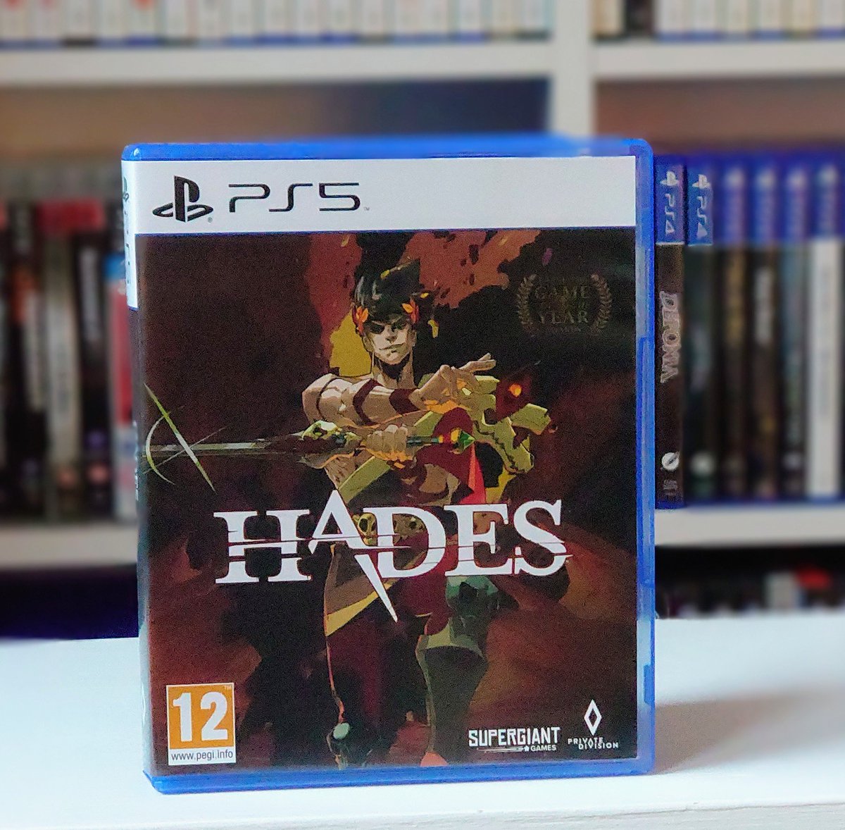 BossLevelGames1's tweet photo. Excellent #pickup from a couple of weeks ago. 

68 attempts, 5 successful escapes and counting...

#hades #hadesgame #roguelike #gamepickups #pickups #gamingbacklog #ps4 #ps5 #playstation4 #playstation5 #gamescollector #gamescollection #gameslibrary #bosslevelgames #blg https://t.co/YZVNjoguk2