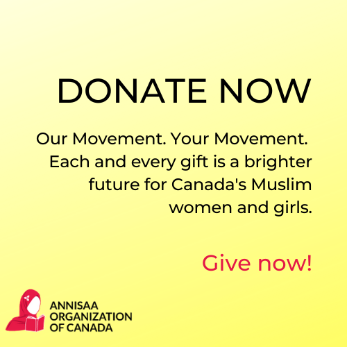 ANNISAAORG's tweet photo. DONATE NOW✨
Our Movement. Your Movement. Each and every gift is a brighter future for Canada's Muslim women &amp; girls.
➡️https://t.co/5m4VtiTqgw
#annisaaorg #selfempowerement #integration #sociadevelopment #education #empowerment #leadership #innovative #inclusive #leadersofchange https://t.co/0r70afpFmt