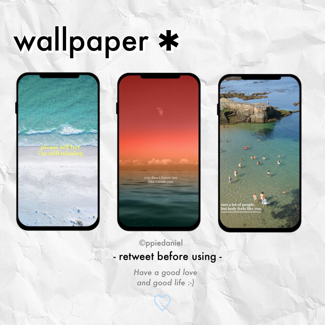 ppiedaniel's tweet photo. Giveaway— Wallpaper 🤍

 / pls retweet before using /🪄

🔗 https://t.co/AX1aTotqwP

หวังว่าจะชอบนะคะ🤳🏻🖤 https://t.co/J18u5HXUIb