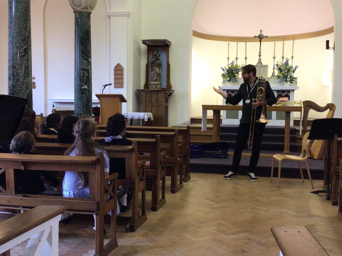 staugustinespmu's tweet photo. What a fantastic music taster day we had this morning. Thank you to our music teachers who demonstrated their instruments. Look out for an email this afternoon with info on how to sign up your daughter for musical instrument lessons 🎶 ⁦@staugustinesp⁩ https://t.co/Rb4RMgLU5n